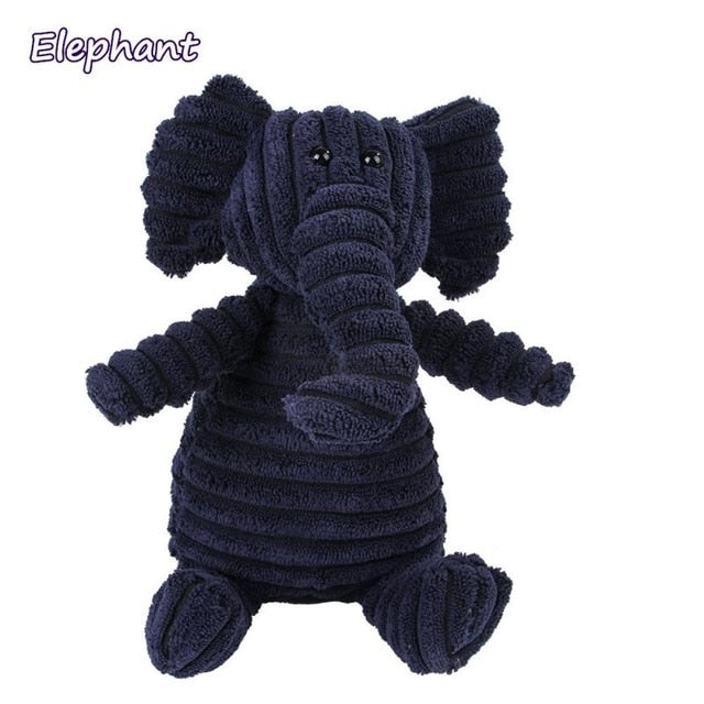 Corduroy Plush Squeaky Bite Resistant Pet Toys