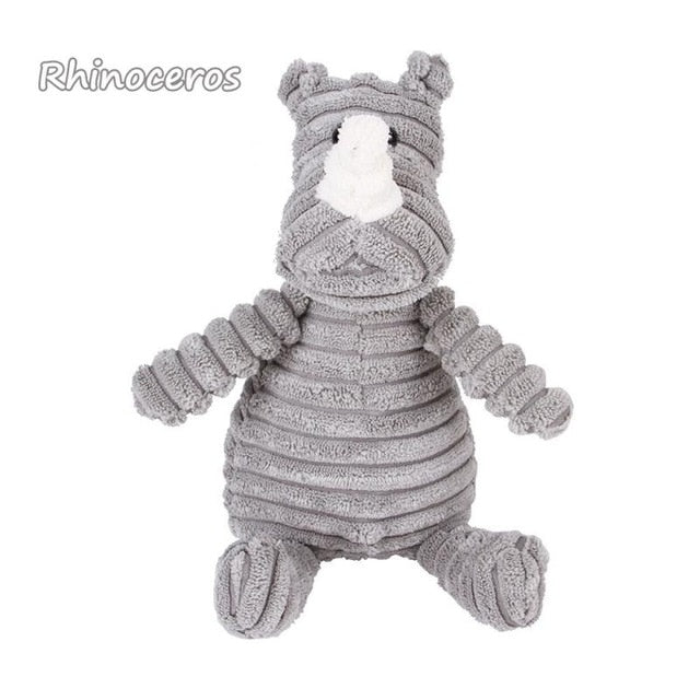 Corduroy Plush Squeaky Bite Resistant Pet Toys