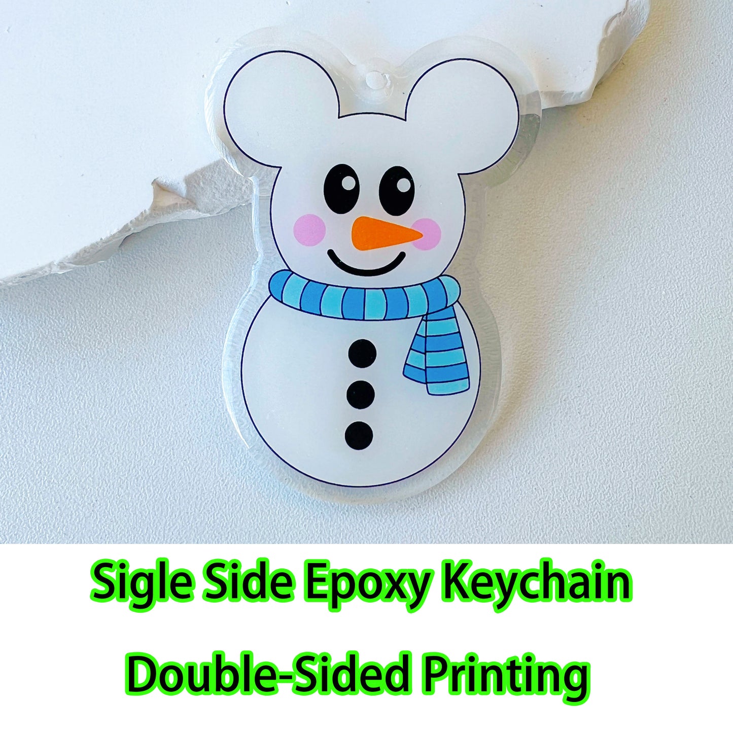 Custom Logo Acrylic Keychain