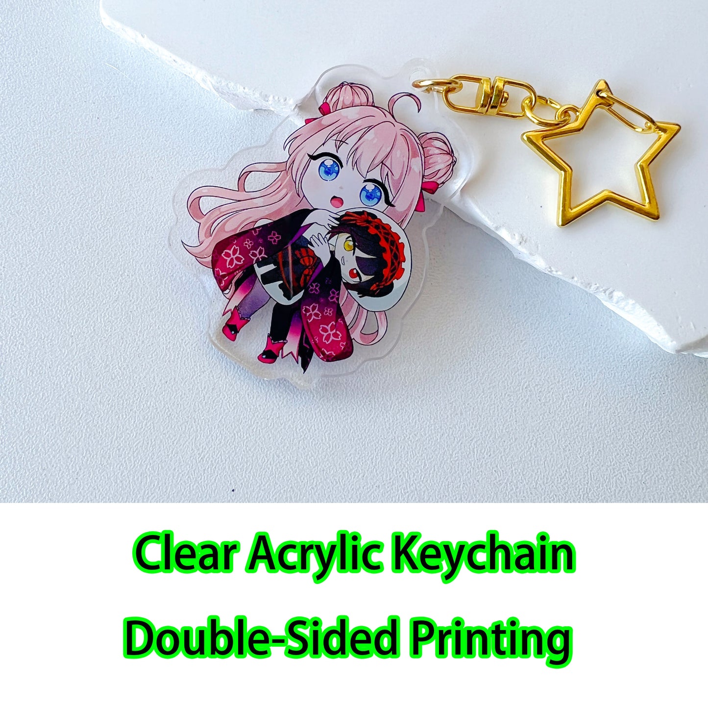 Custom Logo Acrylic Keychain