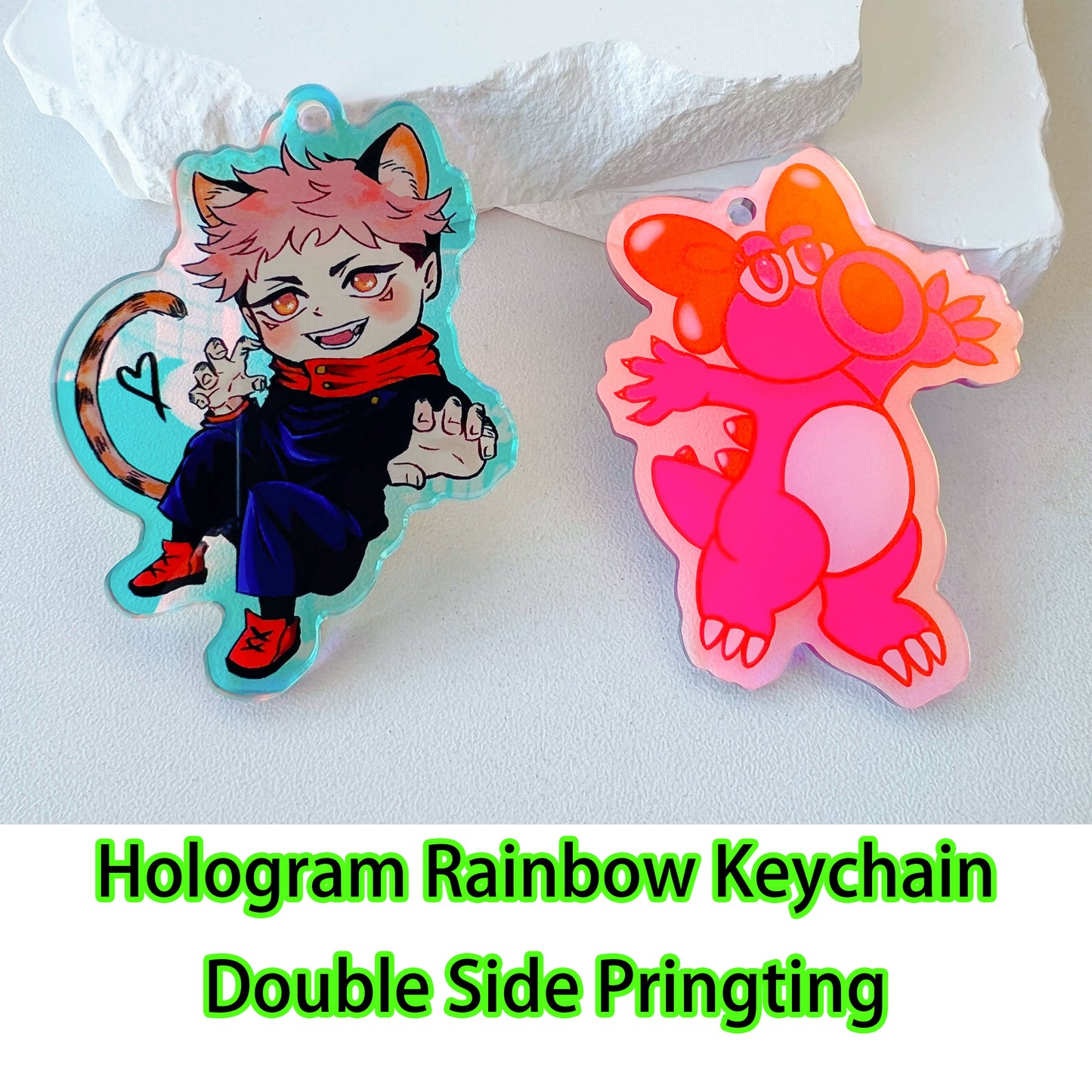 Custom Logo Acrylic Keychain