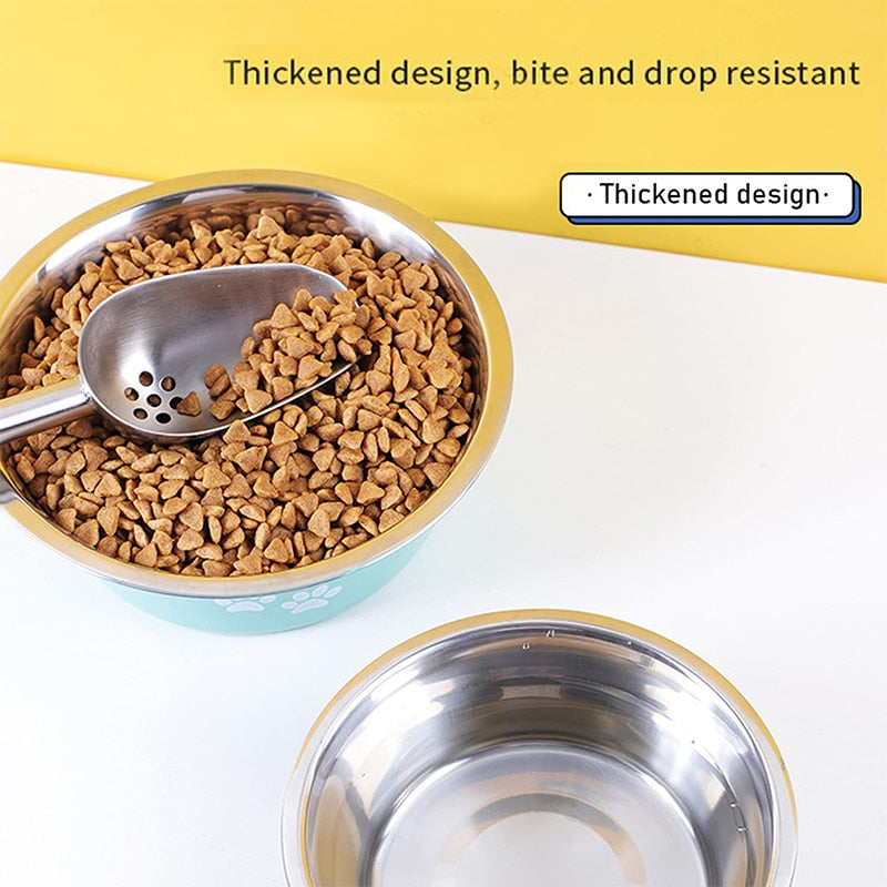 Non-slip Stainless Steel Dog/Cat Bowls