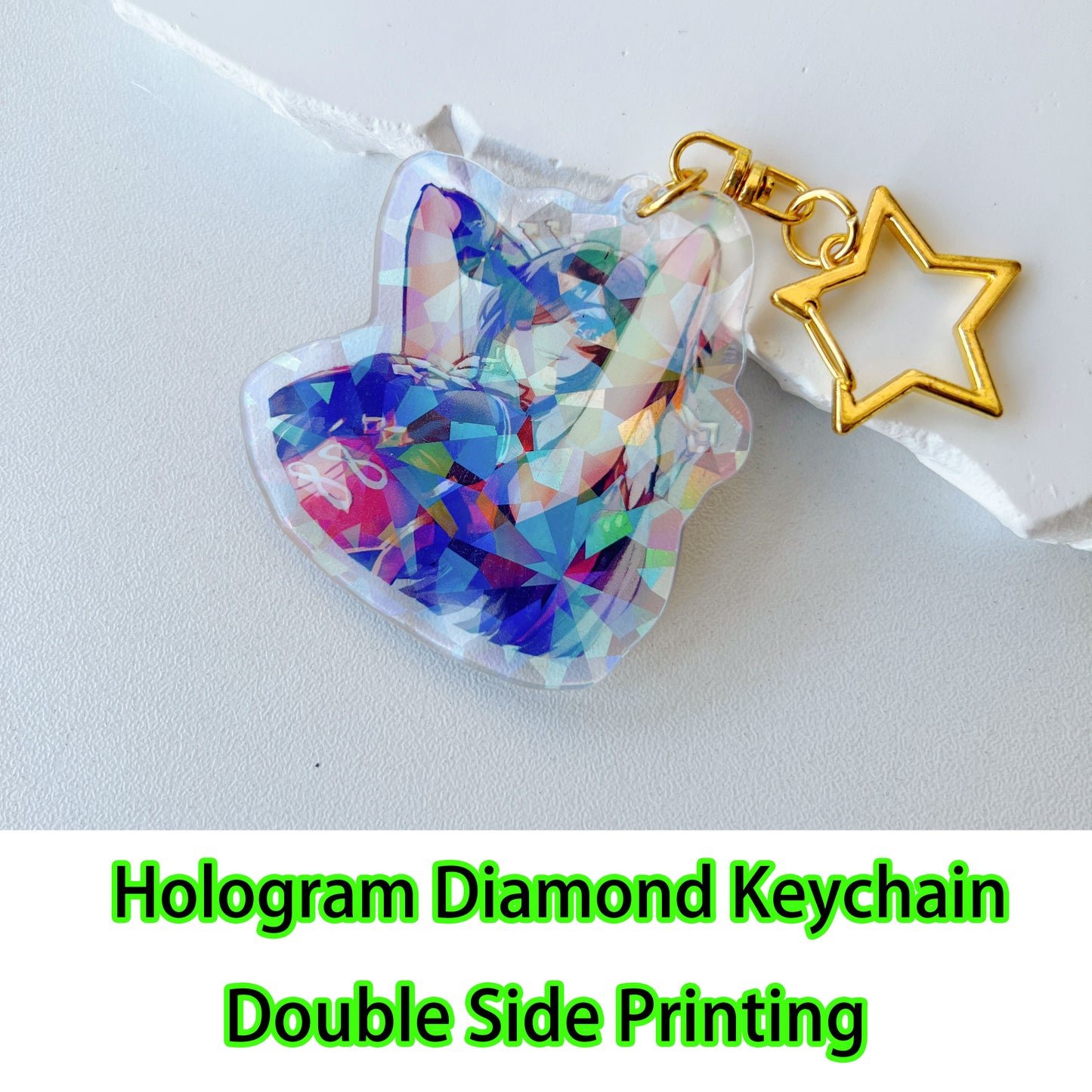 Custom Logo Acrylic Keychain