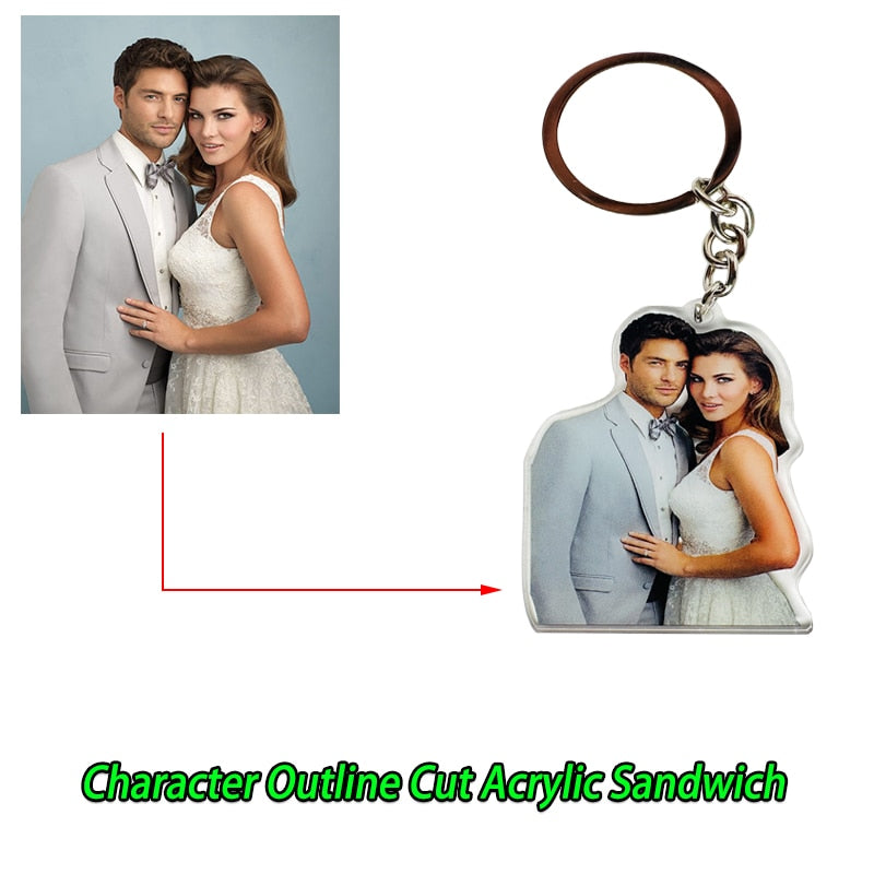 Custom Logo Acrylic Keychain