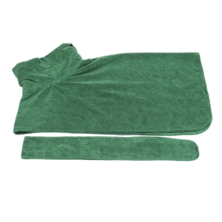 Dog Bathrobe Towel