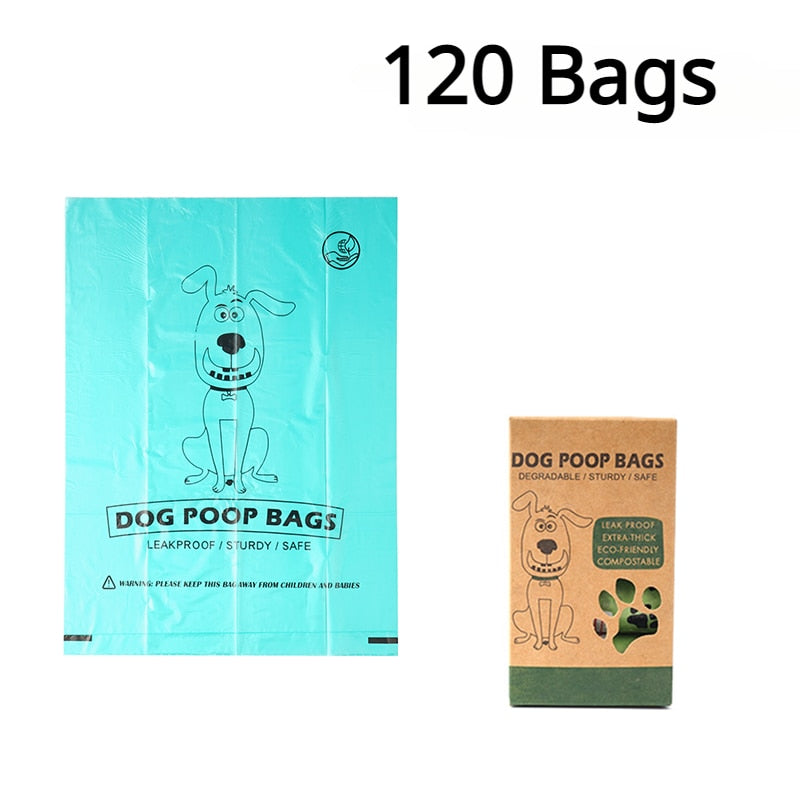 15PCS/ Roll Biodegradable Scented Pet Poop Bags