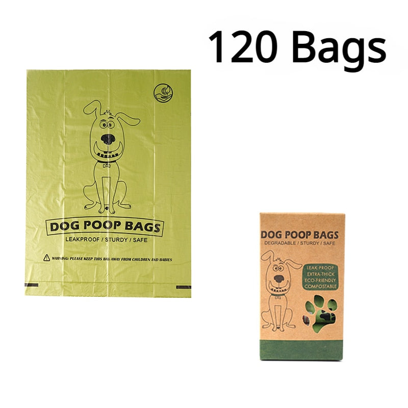 15PCS/ Roll Biodegradable Scented Pet Poop Bags