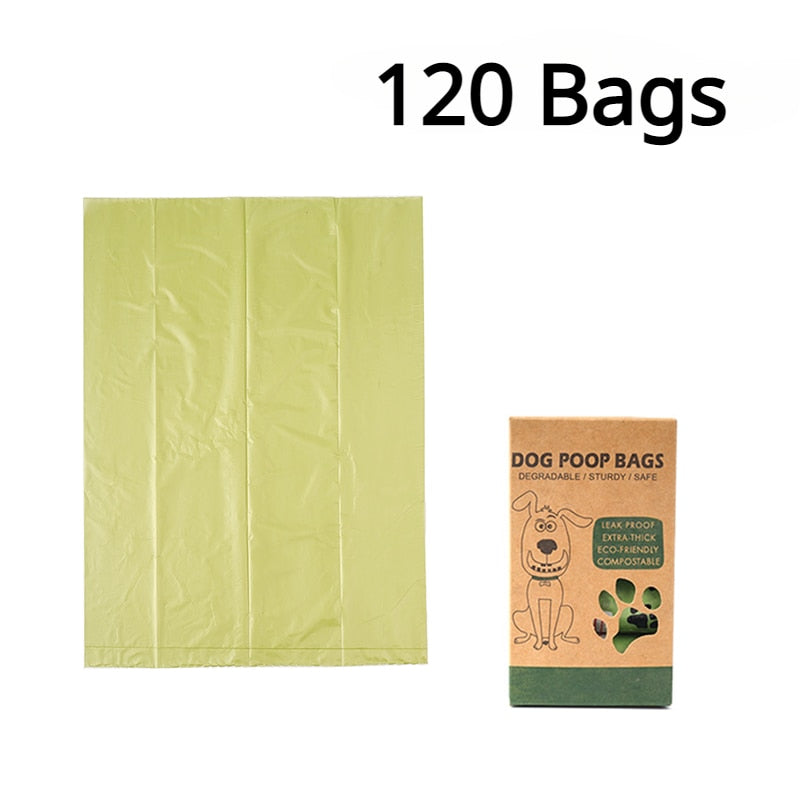 15PCS/ Roll Biodegradable Scented Pet Poop Bags