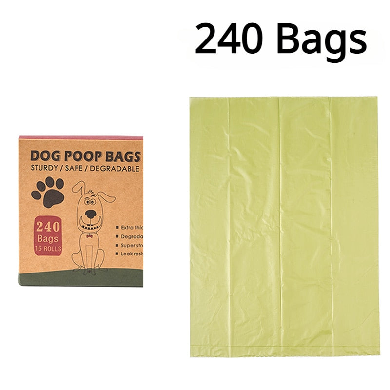 15PCS/ Roll Biodegradable Scented Pet Poop Bags