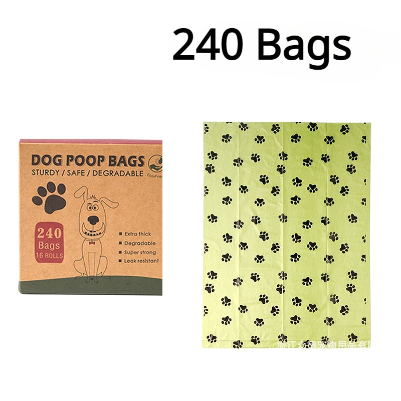 15PCS/ Roll Biodegradable Scented Pet Poop Bags