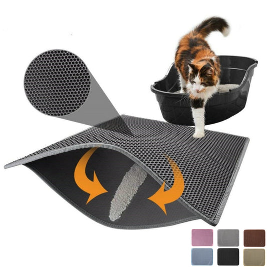 Cat Litter Mat Waterproof EVA Double Layer